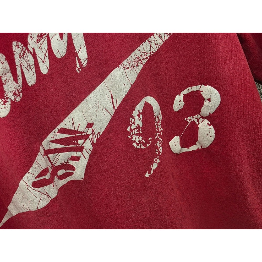 Slade Wilder Mens Red Champions 93 Distressed Graphic T-Shirt Large 100% Cotton - Picture 2 of 6